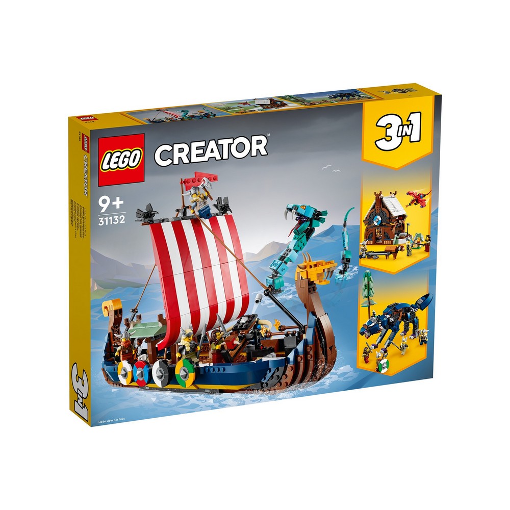 

Конструктор Lego Viking Ship and the Midgard Serpent (31132)