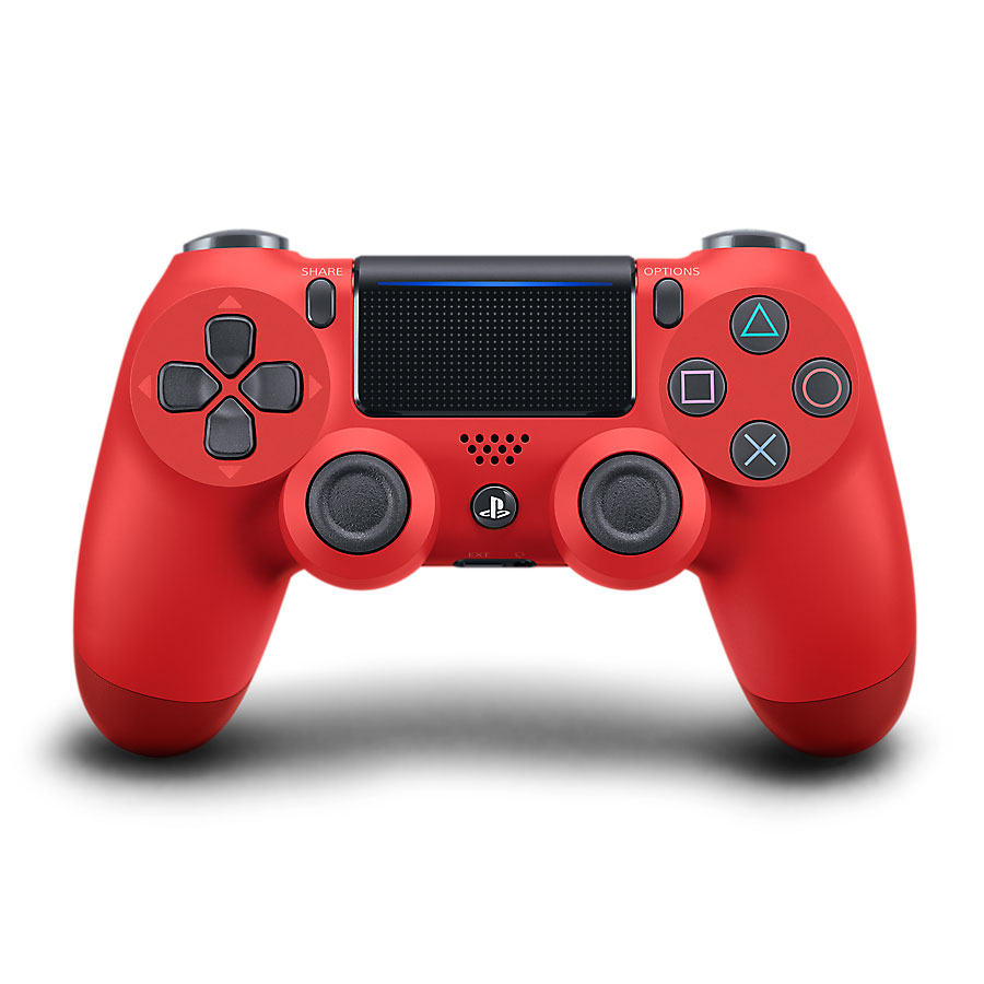 

Беспроводной контроллер Sony Dualshock 4, красная лава