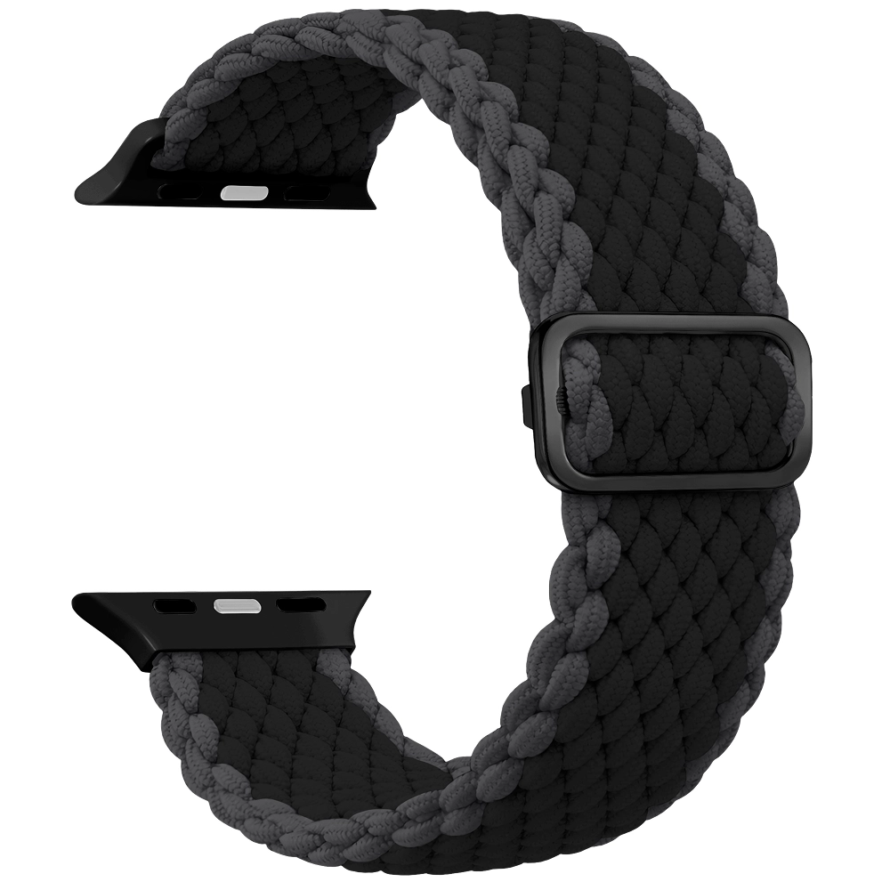 Ремешок Caweon Motion для Apple Watch 44mm/45mm/46mm/49mm, нейлон, черный
