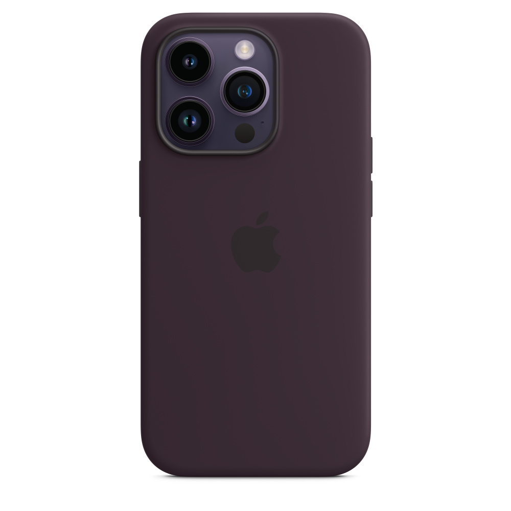 

Чехол-накладка Apple MagSafe для iPhone 14 Pro Max, силикон, бузина