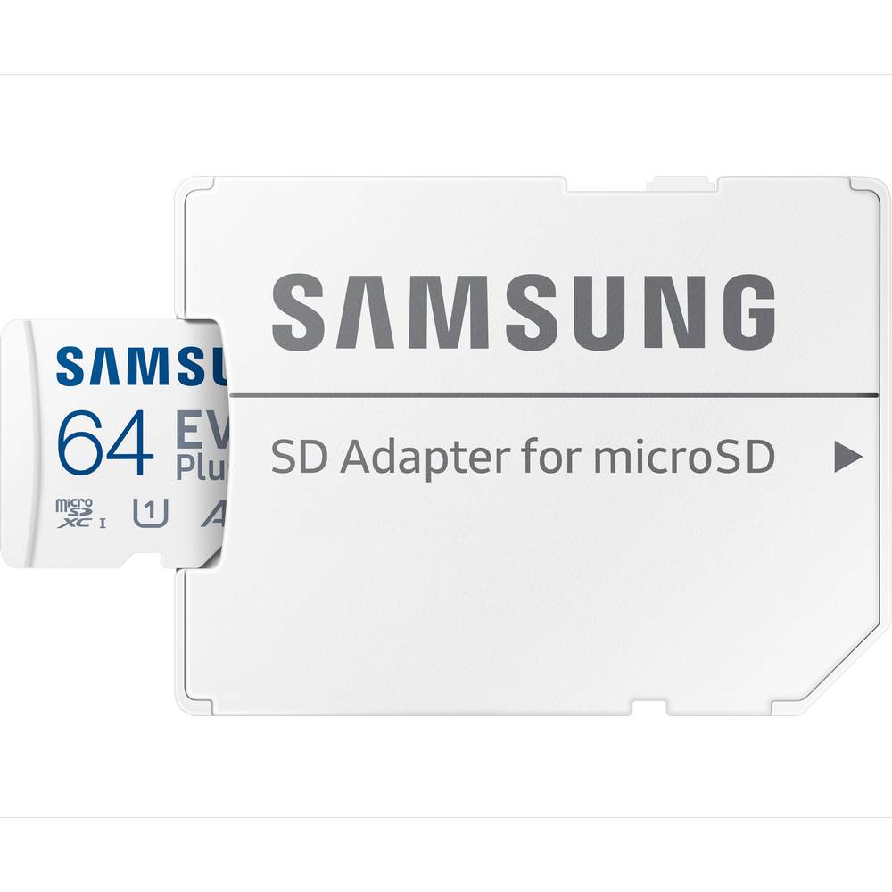 Карта памяти microSDXC 64 Гб Samsung EVO Plus Class 10 UHS-1, +адаптер MB-MC64KA/RU - фото 5