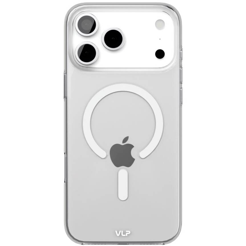 Чехол-накладка VLP Puro Case для iPhone 17 Pro Max, поликарбонат, прозрачный