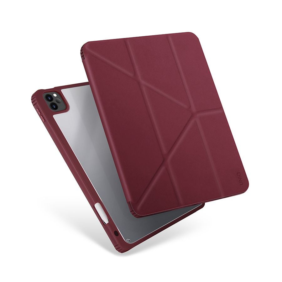 

Чехол-книжка Uniq Moven для iPad Pro 11 (3-го поколения) (2021), полиуретан, красный