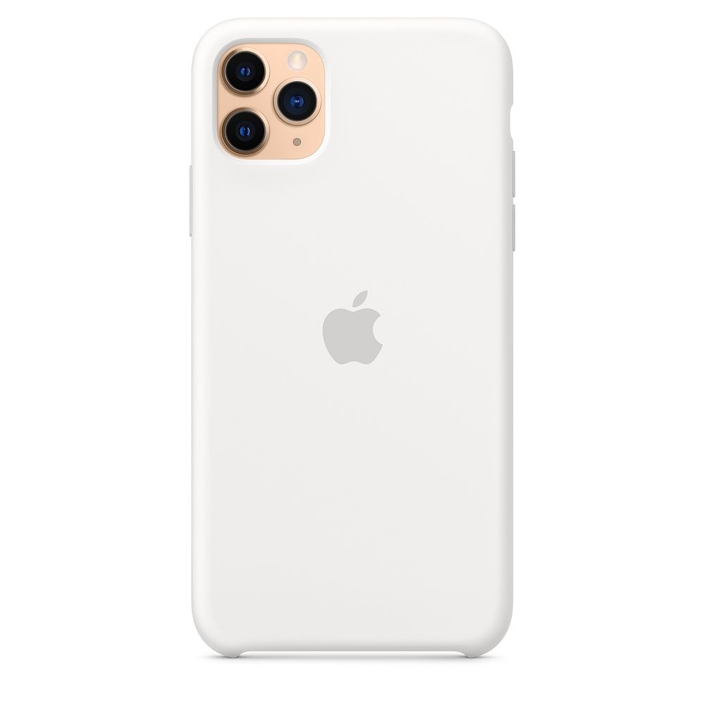 Чехол-накладка Apple Silicone Case для iPhone 11 Pro Max, силикон, белый  купить в iPort - Apple Premium Reseller в Сургуте