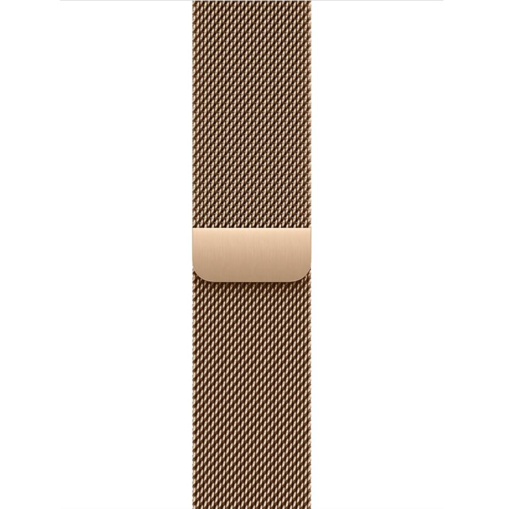 Ремешок Apple Milanese Loop для Apple Watch 42mm, Regular, нержавеющая сталь, золотой