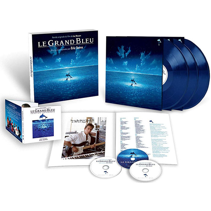 Виниловый альбом Eric Serra - Le Grand Bleu  (Box(+2CD+DVD)) (1988), Electronic 0602508660504 - фото 2