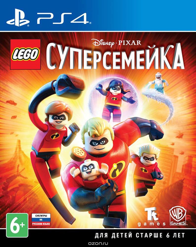 

Игра PS4 LEGO Суперсемейка (русские субтитры)