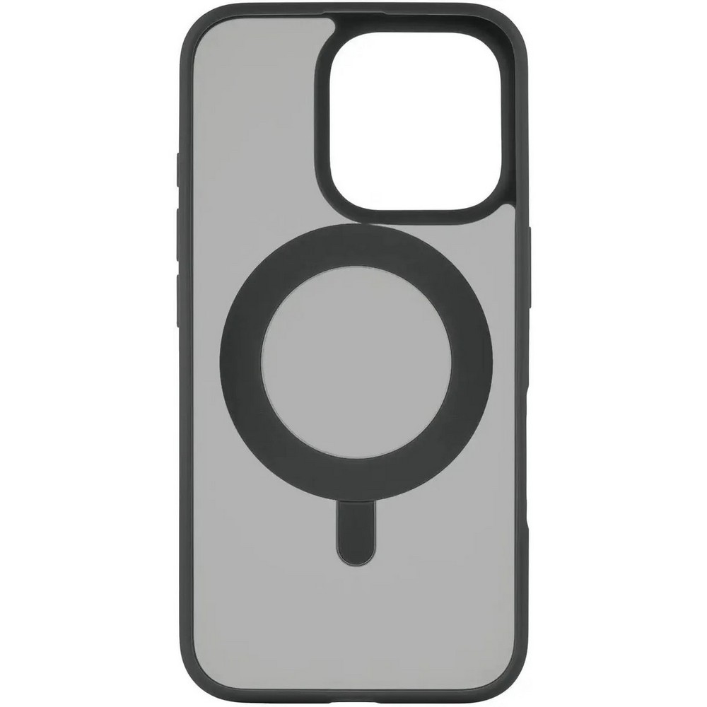 Чехол-накладка uBear Сlip 360 для iPhone 16 Pro, поликарбонат, черный