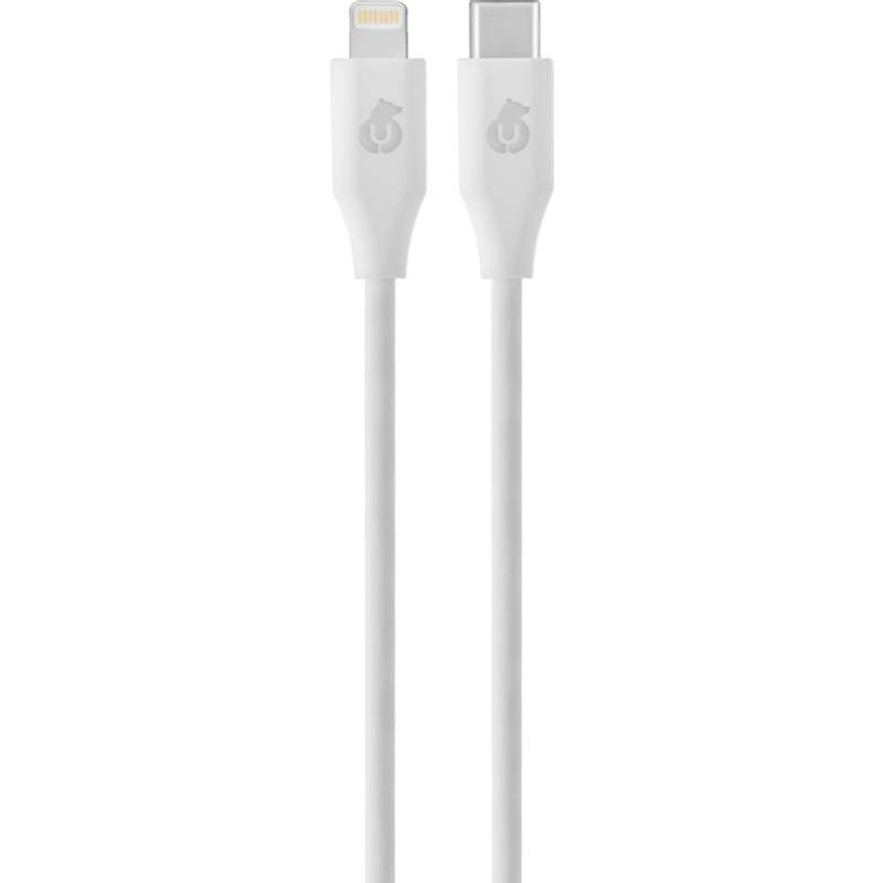 Кабель uBear Life Cable USB-C / Lightning 1,2м, белый