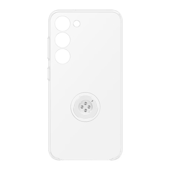 

Чехол-накладка Samsung Clear Gadget Case для Galaxy S23, полиуретан, прозрачный