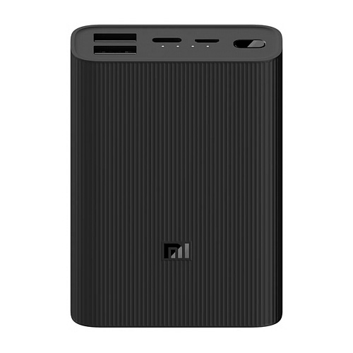 Внешний аккумулятор Xiaomi Mi Power Bank 3 Ultra compact PB1022ZM, 10000 мАч, черный BHR4412GL - фото 2