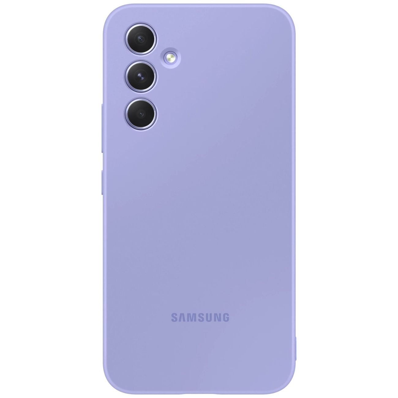 

Чехол-накладка Samsung Silicone Cover для Galaxy A54, силикон, лавандовый