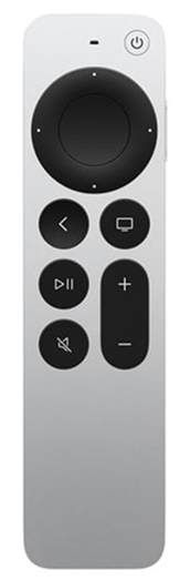 Пульт ДУ Apple TV Remote 3 Gen, серебристый