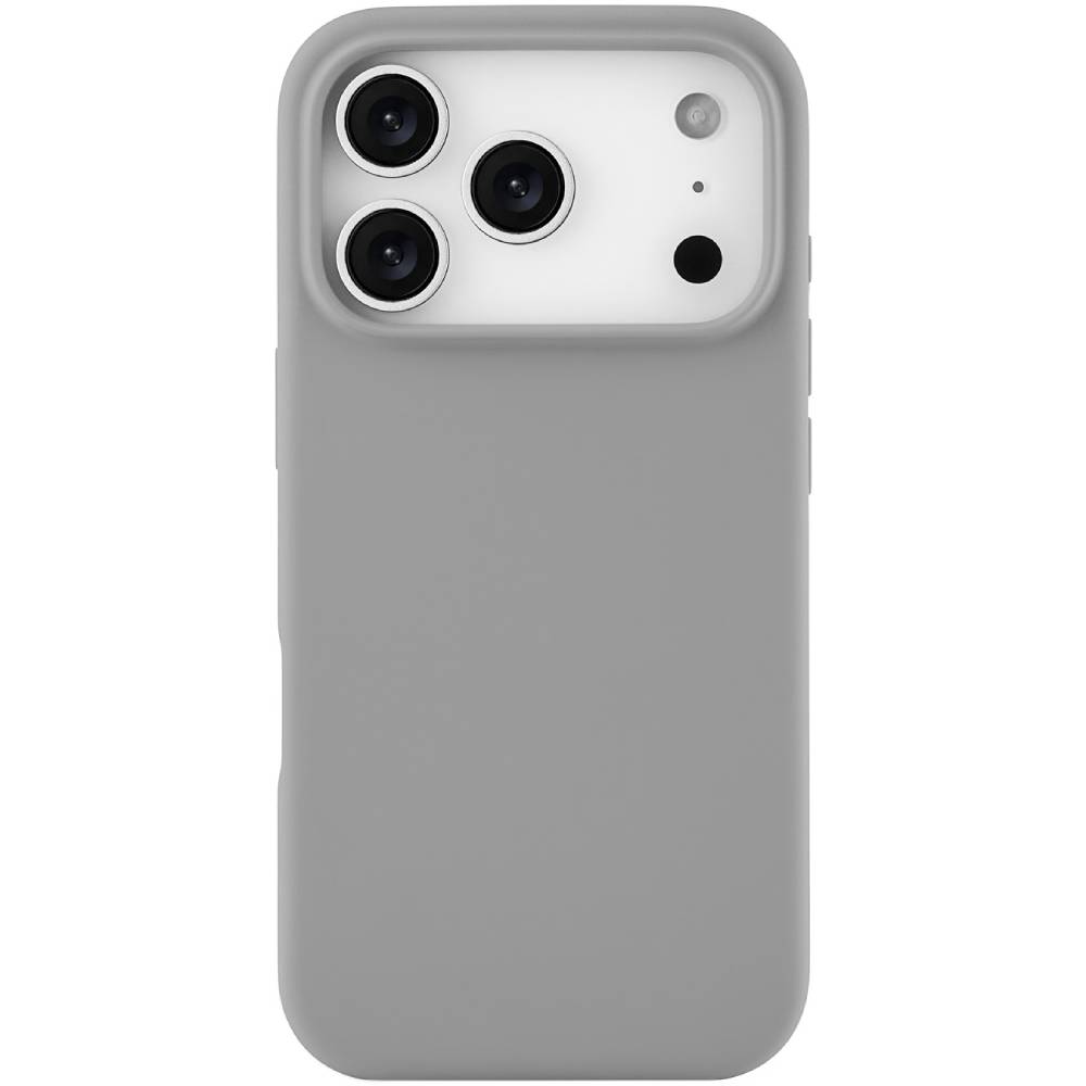 Чехол-накладка uBear Touch Mag для iPhone 17 Pro Max, силикон, серый