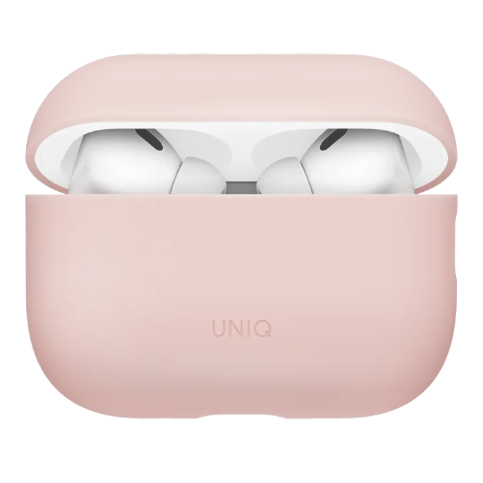 Чехол Uniq LINO розовый, для AirPods Pro 3