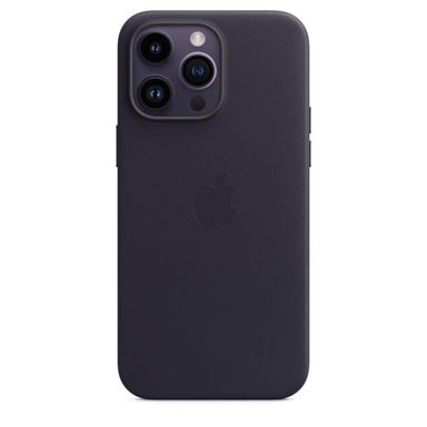 

Чехол-накладка Apple MagSafe для iPhone 14 Pro Max, кожа, штормовой синий