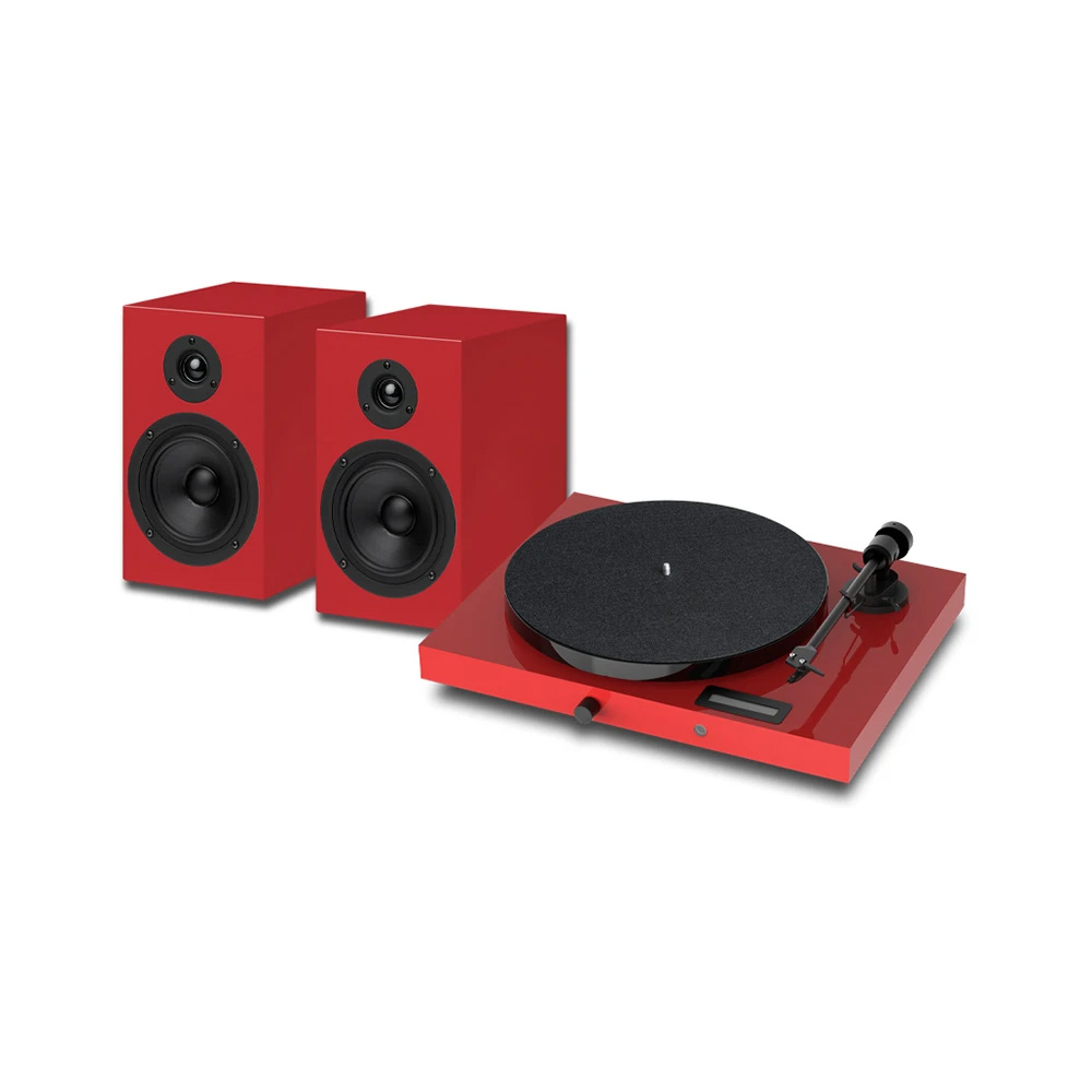 

Виниловый проигрыватель PRO-JECT Juke Box E1+ SPEAKER BOX 5, красный