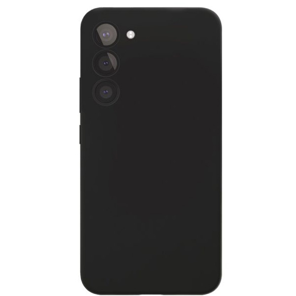 

Чехол-накладка VLP Silicone Case для Galaxy S23, силикон, черный