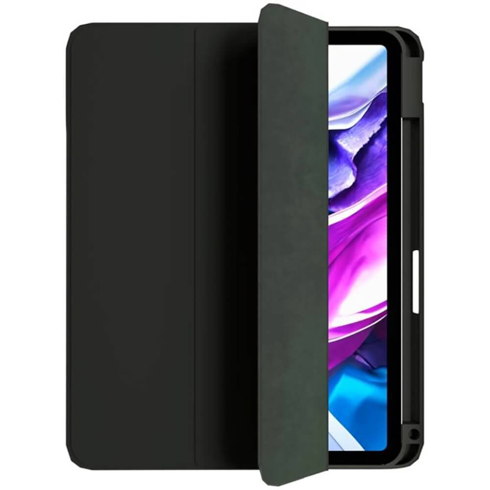 Чехол-книжка VLP Split Folio для iPad Air 11″ (2024), полиуретан, темно-зеленый