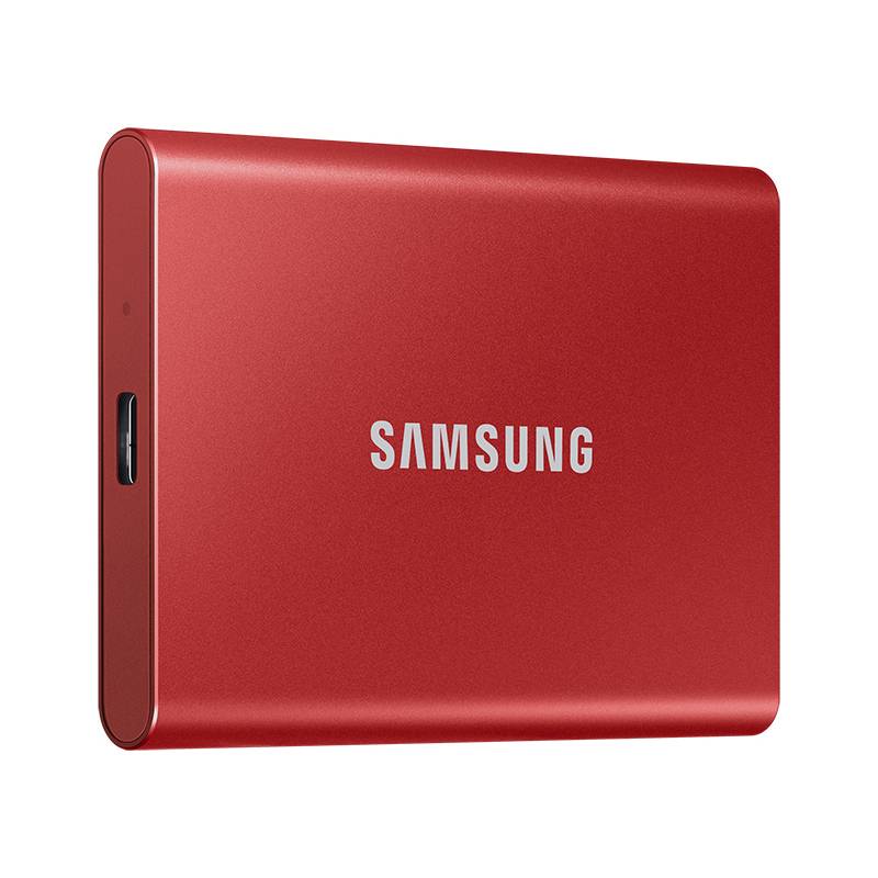 Внешний SSD накопитель 1Тб Samsung Т7 MU-PC1T0R/WW - фото 2