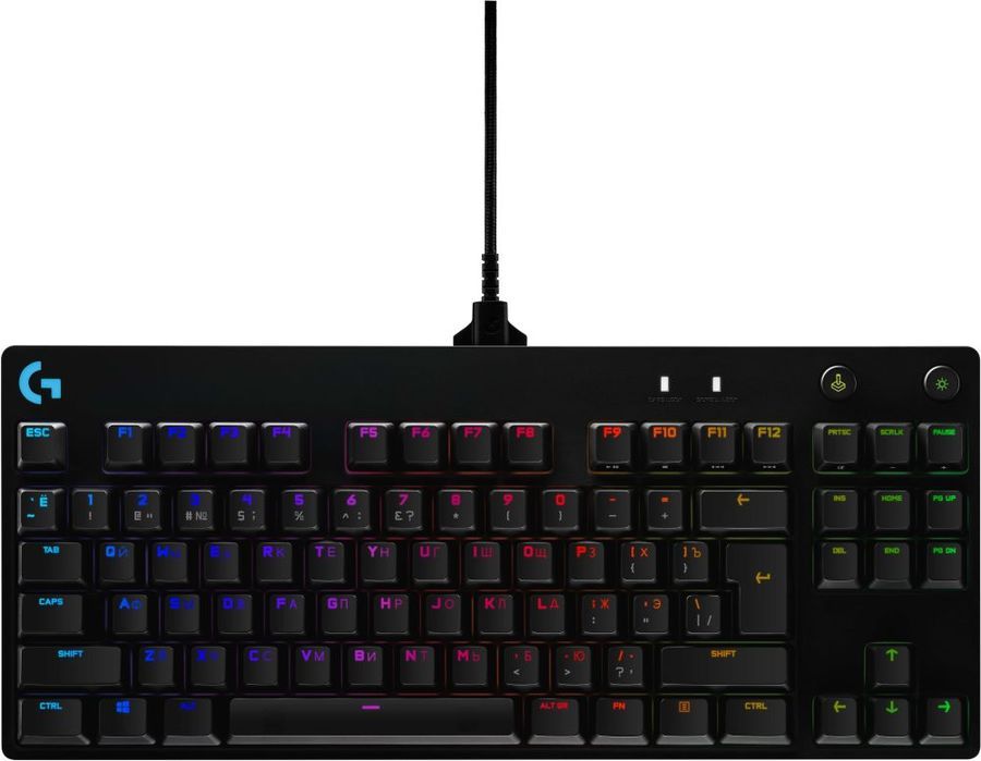 

Клавиатура Logitech G PRO, черный