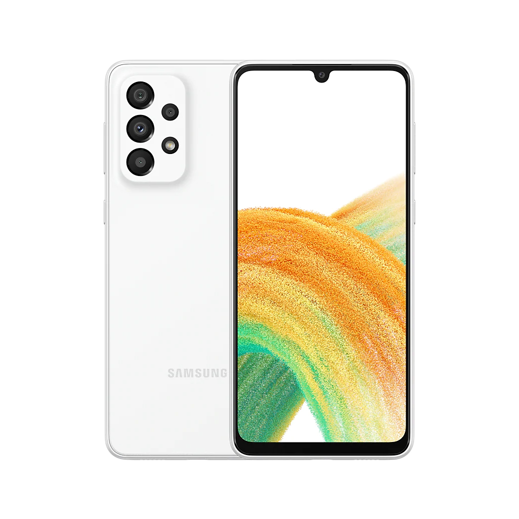 

Смартфон Samsung Galaxy A33 128Gb, белый (GLOBAL)