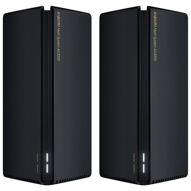 

Маршрутизатор Xiaomi Xiaomi Mesh System AX3000 (комплект 2шт)