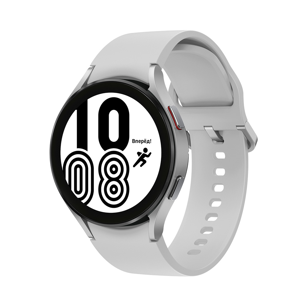 

Samsung Galaxy Watch 4 44mm, алюминий, серебристый (РСТ)