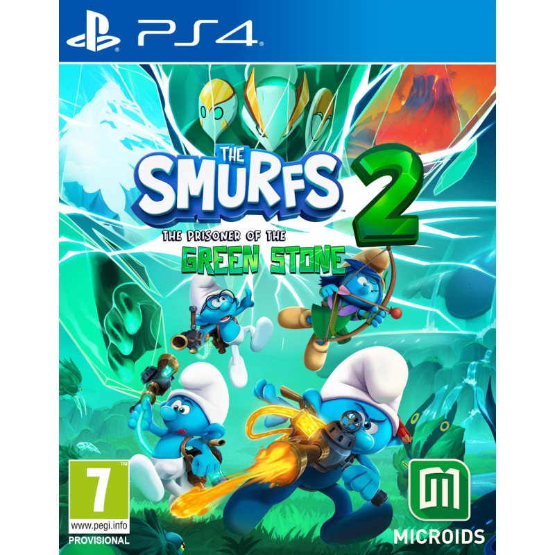 Игра PS4 The Smurfs 2 - The Prisoner of the Green Stone, (Русские субтитры), Стандартное издание