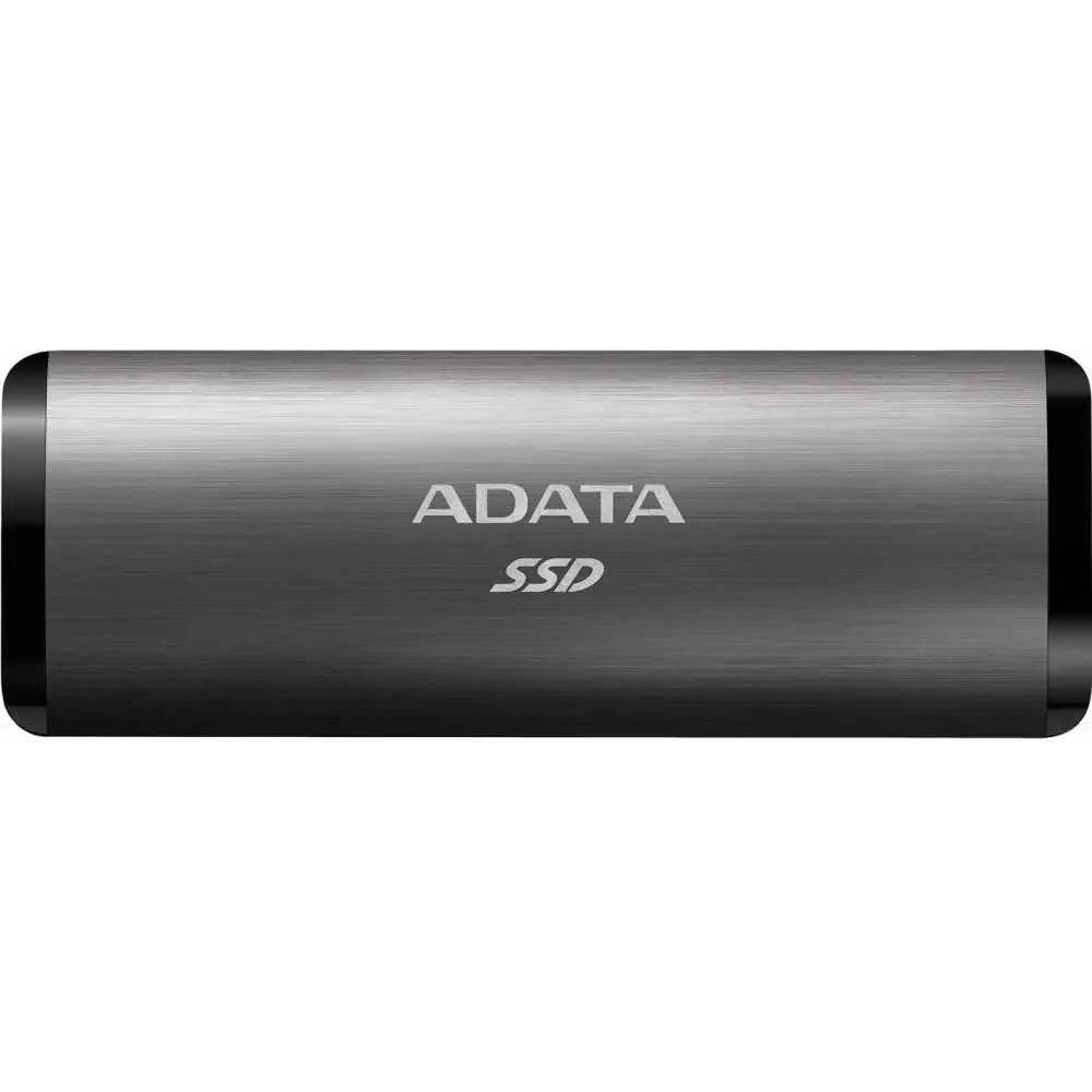 Внешний SSD накопитель A-DATA SE760, 256GB. серый