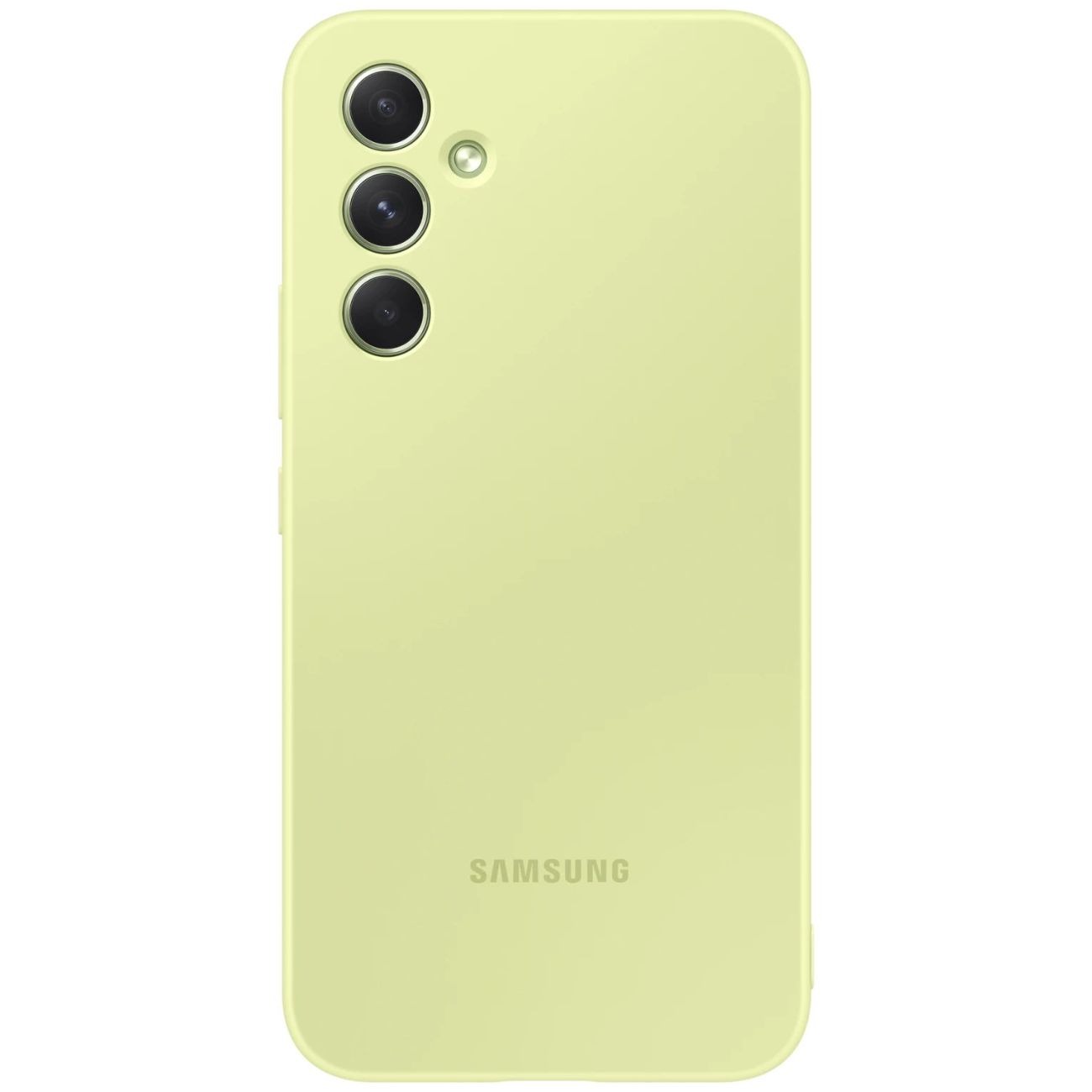 

Чехол-накладка Samsung Silicone Cover для Galaxy A54, силикон, лайм