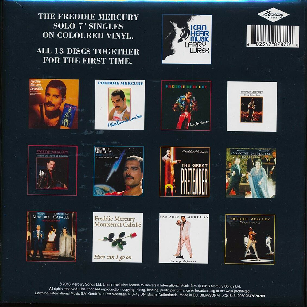Виниловая пластинка Freddie Mercury - Messenger Of The Gods (The Singles) (2016) 0602547878700 - фото 2