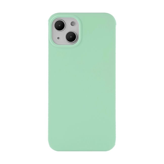 Чехол-накладка uBear Touch Mag Сase для iPhone 13, силикон, светло-зеленый