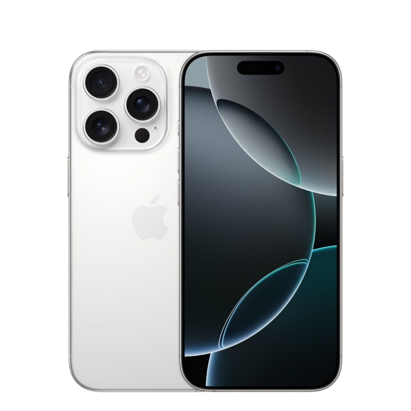 Смартфон Apple iPhone 16 Pro nano SIM+nano SIM 128GB, белый титан (White Titanium)
