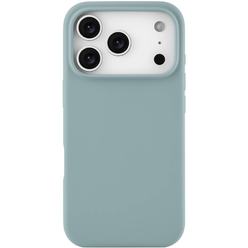 Чехол-накладка uBear Touch Mag для iPhone 17 Pro, силикон, холодная мята