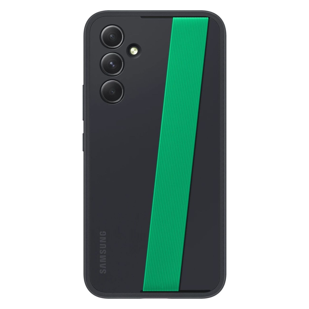 

Чехол-накладка Samsung Haze Grip Case для Galaxy A54, поликарбонат, черный