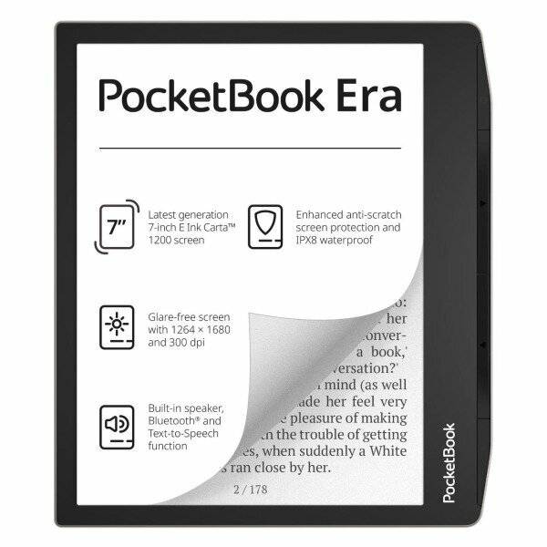 

Электронная книга PocketBook 700 Era, Серебристый