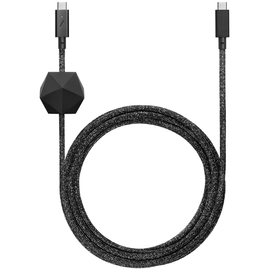 

Кабель Native Union Desk cable USB-C / USB-C 2,4м, серый