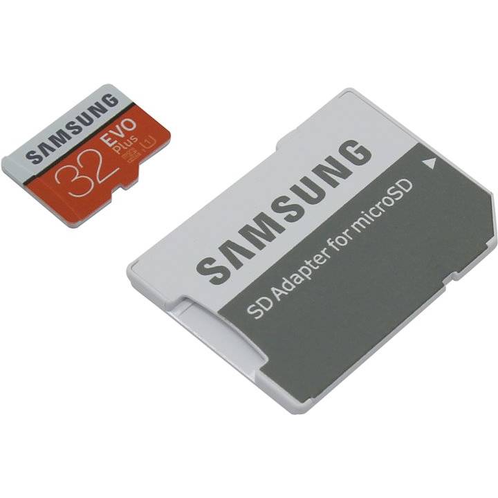 

Карта памяти microSDHC Samsung EVO Plus 2, 32GB