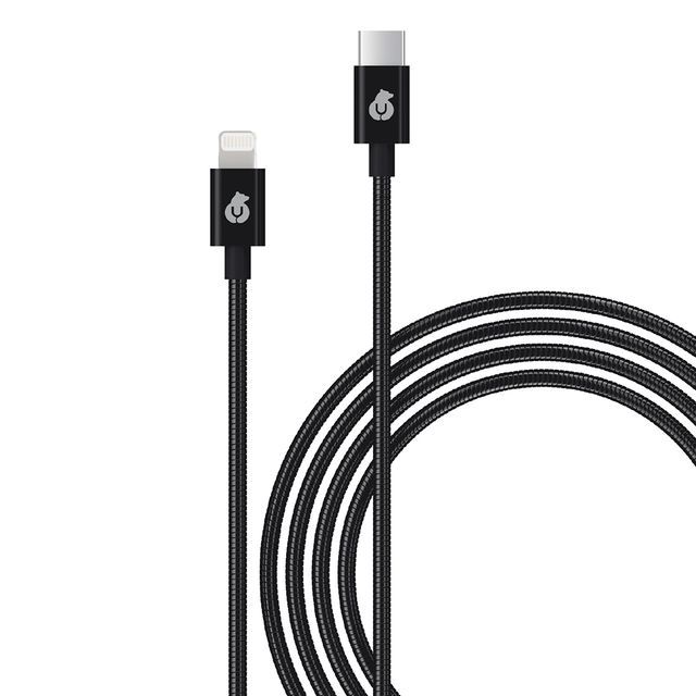 

Кабель uBear Lightning / USB-C, 1,2м, черный