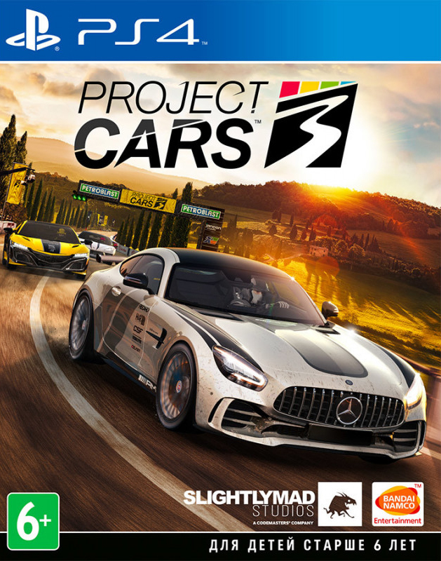 Игра PS4 Project CARS 3, (Русские субтитры), Стандартное издание