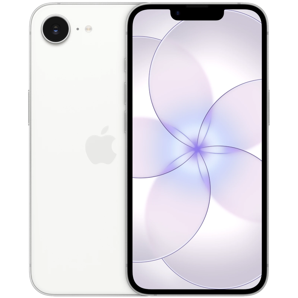 Смартфон Apple iPhone 17e nano SIM+eSIM 256GB, белый (White)