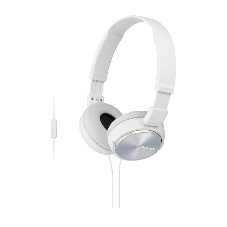 

Наушники Sony MDR-ZX310AP, белый