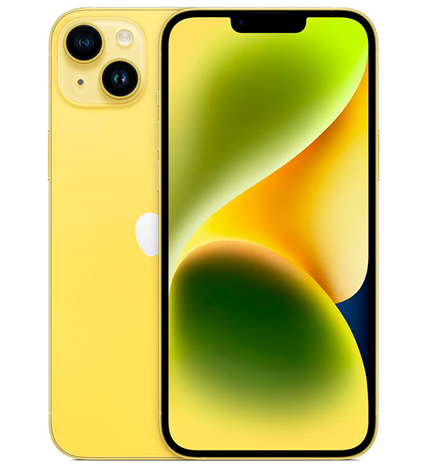 Смартфон Apple iPhone 14 eSIM+eSIM 512GB, жёлтый (Yellow)