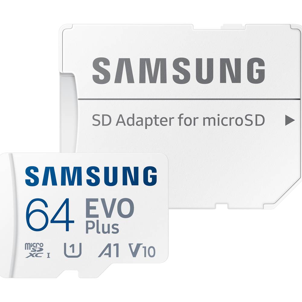 Карта памяти microSDXC 64 Гб Samsung EVO Plus Class 10 UHS-1, +адаптер MB-MC64KA/RU - фото 4