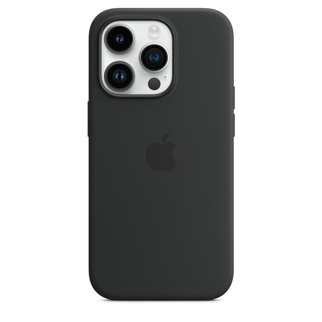 

Чехол-накладка Apple MagSafe для iPhone 14 Pro, силикон, черный