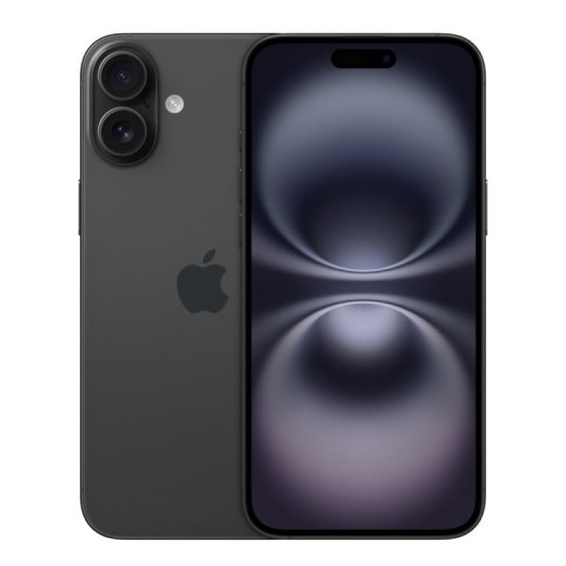 Смартфон Apple iPhone 16 Plus nano SIM+eSIM 128GB, чёрный (Black)