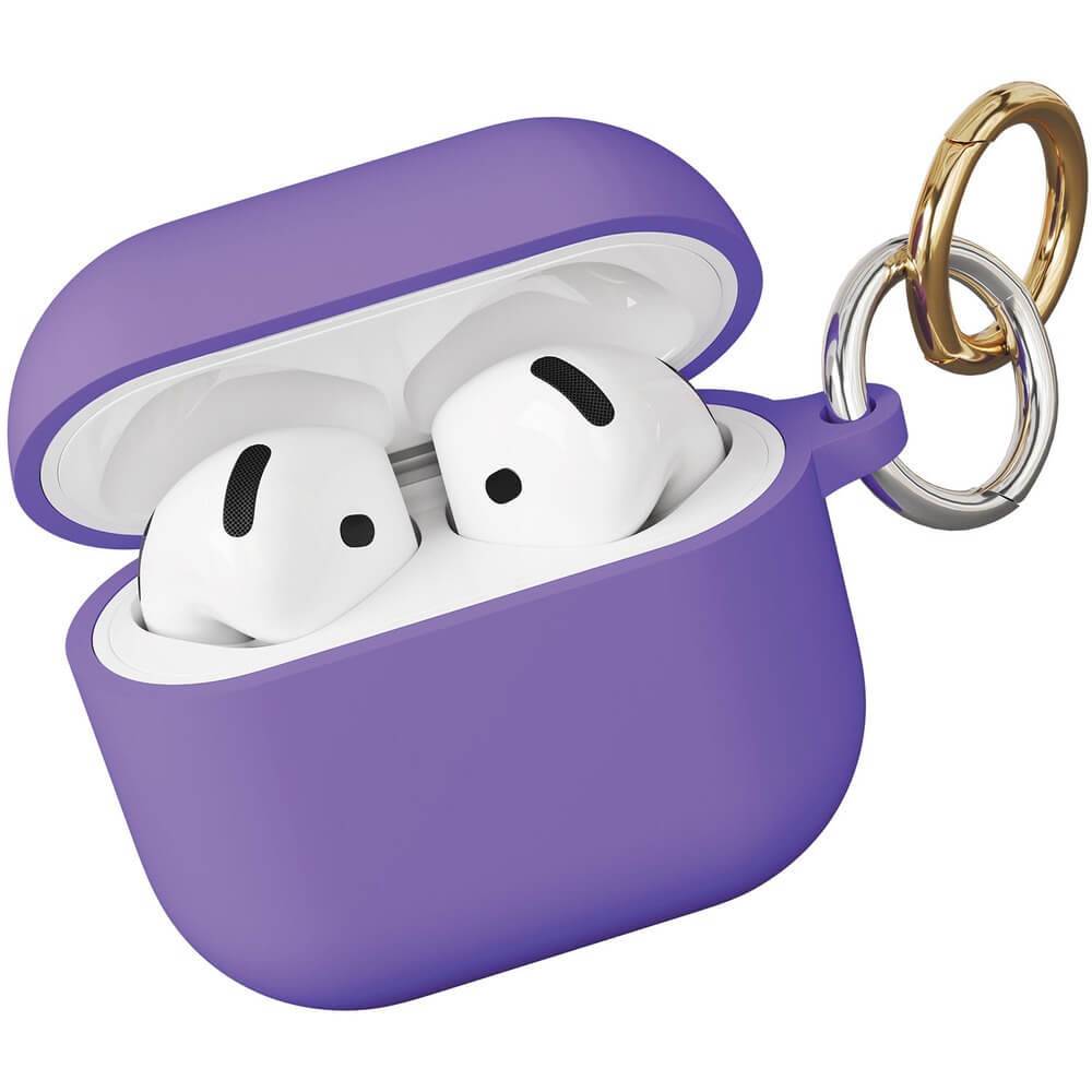 Чехол VLP Charm Case лавандовый, для AirPods 4/4 ANC