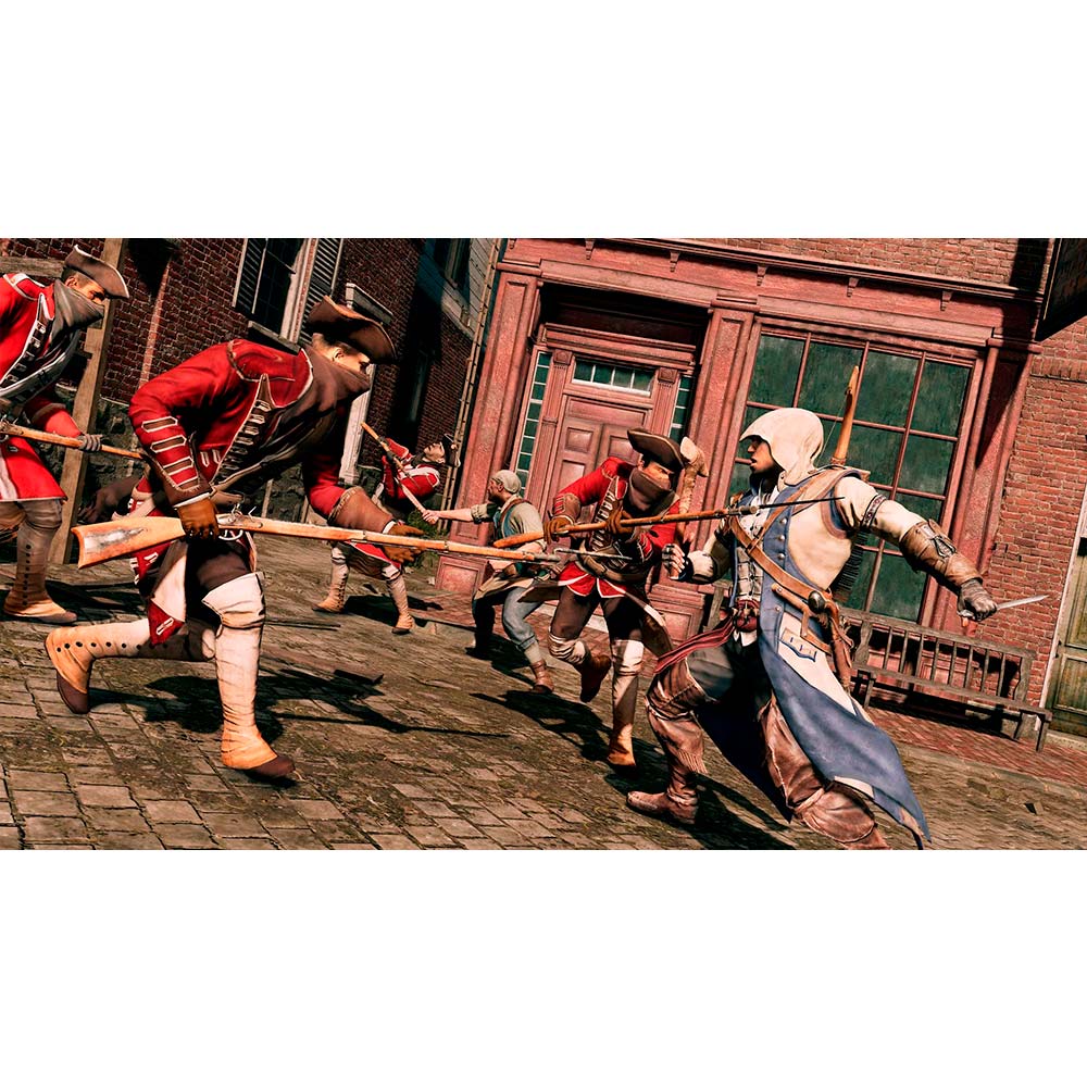 Игра для PS4 Assassin’s Creed III. Обновленная версия (Русский язык), Приключенческий боевик, Стандартное издание, Blu-ray 1CSC20003967 - фото 2