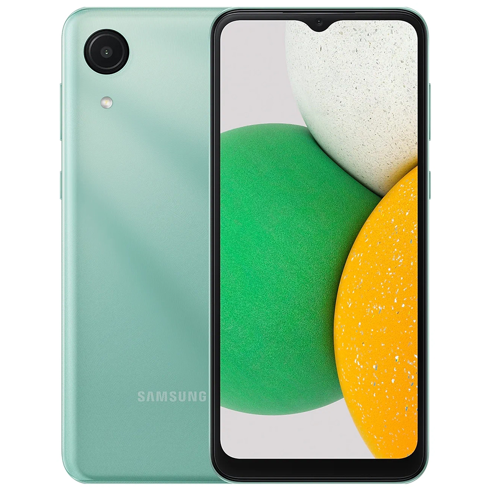 

Смартфон Samsung Galaxy A03 Core 32Gb, зеленый (РСТ)